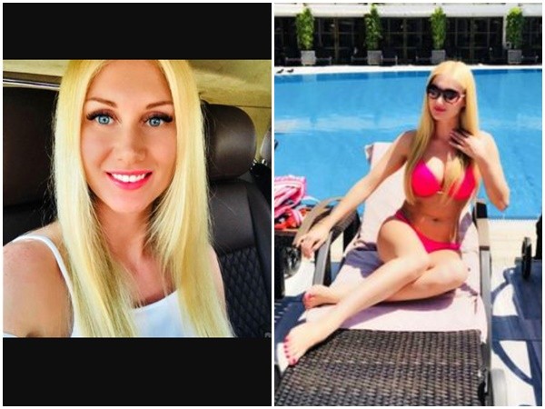 ▲▼來自烏克蘭的25歲女模克里斯蒂娜（Kristina Novytska）被發現陳屍在密閉公寓裡。（左圖／翻攝臉書帳號Kristina Novitskaya；右圖／翻攝podium.ru）