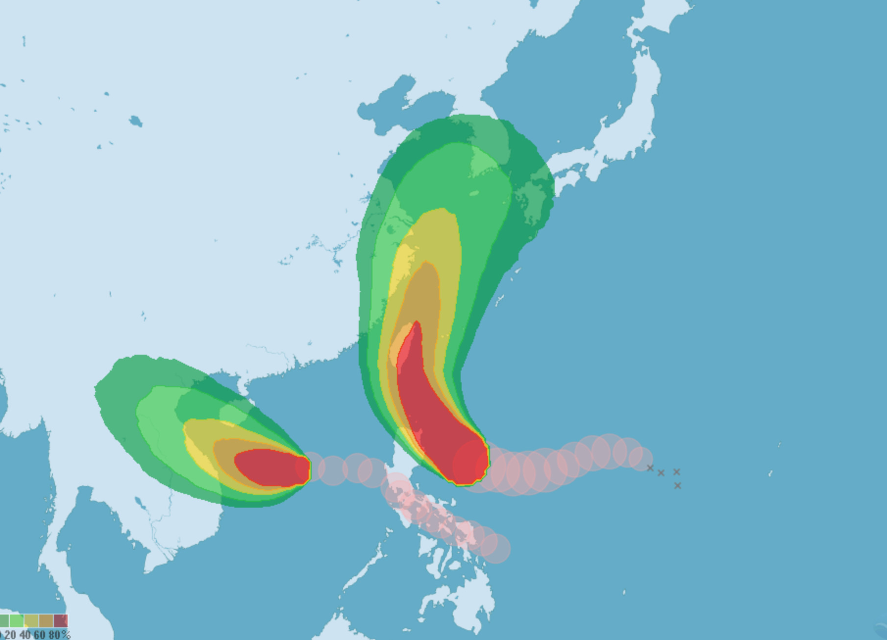 ▲▼璨樹颱風。（圖／氣象局）