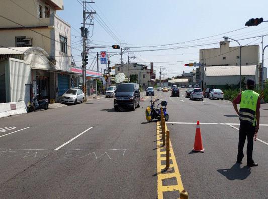 ▲彰化溪湖鎮二溪路發生一起死亡車禍。（圖／翻攝自臉書，記者唐詠絮翻攝）