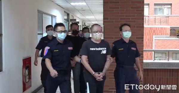 ▲竹聯幫會長林嫌被刑大逮捕。（圖／彰化警方提供）