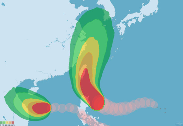 ▲▼璨樹颱風。（圖／氣象局）