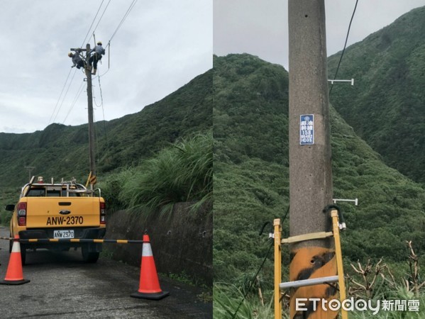 ▲▼台東縣三個鄉停電，台電人員搶修。（圖／記者楊漢聲翻攝）