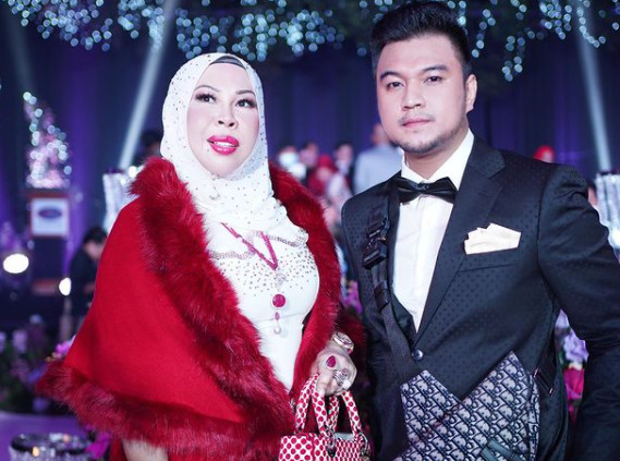▲▼馬來西亞女富商奧絲曼（Hasmiza Othman）近日準備和小23歲的助理再婚。（圖／翻攝自IG／ahmadiqbalzulkefli）
