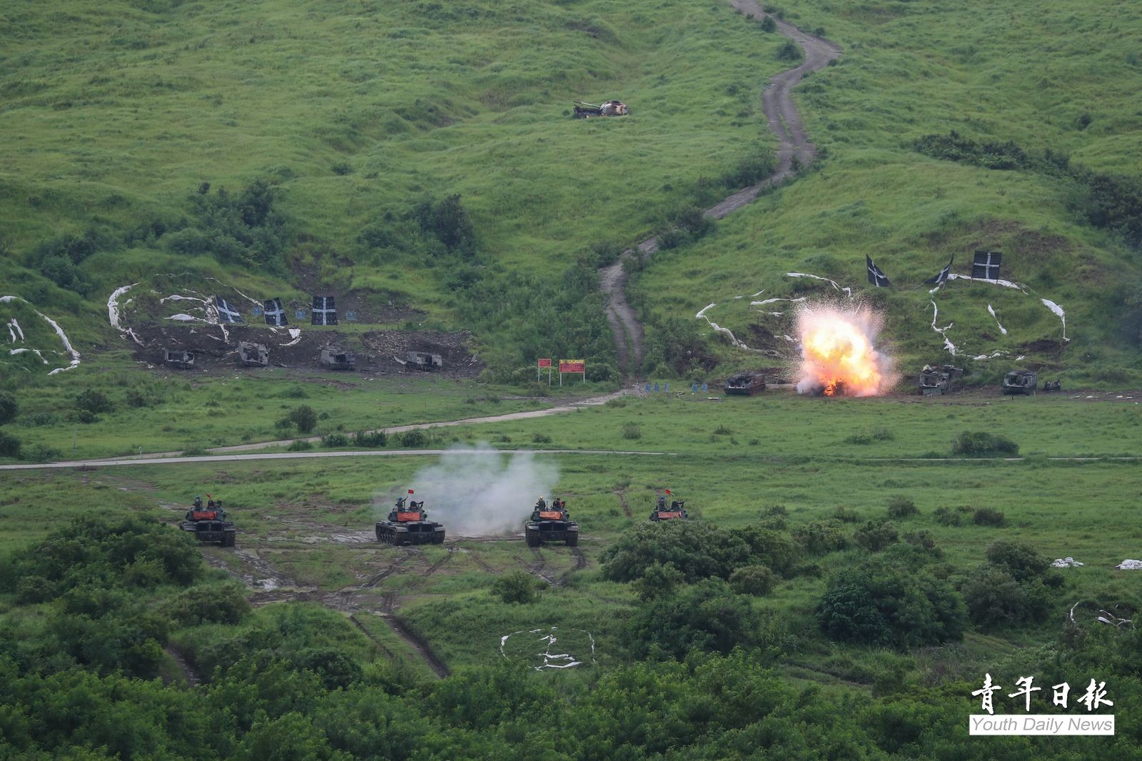 艾布蘭,M1A2T,戰車,陸軍,國防部,裝甲兵,訓練場,訓練彈,靶場,射擊