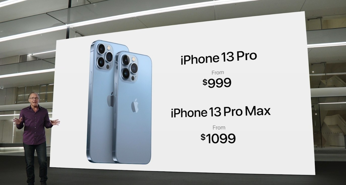 ▲▼iPhone 13全系列價格。（圖／翻攝蘋果發表會直播）