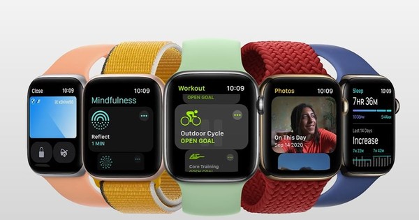 ▲全新Apple Watch。（圖／取自蘋果發表會）