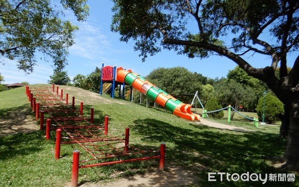 ▲台南市工務局積極改善公園附設兒童遊戲場設施，台南今年預計完成138座。（圖／記者林悅翻攝，下同）