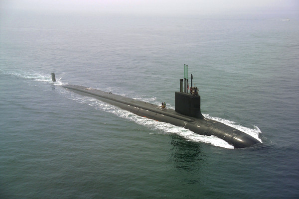 ▲▼美國維吉尼亞級核動力攻擊潛艦。（圖／翻攝自維基百科）