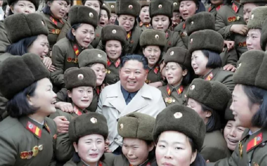 ▲▼北韓軍隊,北韓女兵。（圖／朝鮮中央通信社）