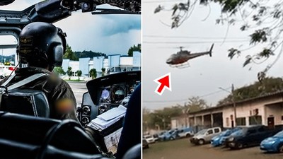 挾持直升機要去劫獄！聰明機師「模擬墜機」降低高度　劫匪嚇得半途跳機