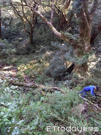 ▲▼ 男登白姑大山失聯三天，尋獲已成冰冷遺體 。（圖／記者高堂堯翻攝）