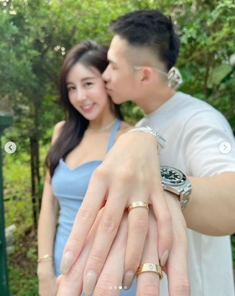 ▲高鈺雯和男友登記結婚，甜升人妻。（圖／翻攝自Instagram／love_ritakao）