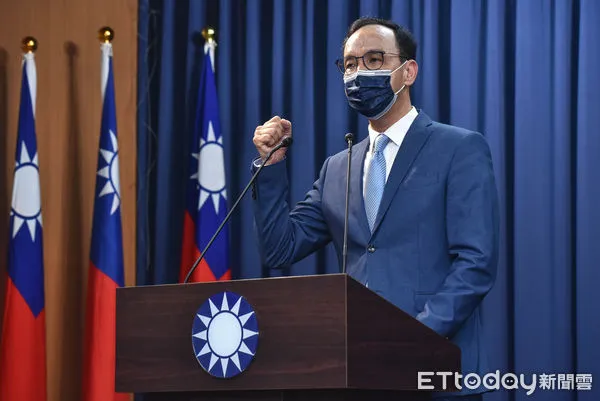 ▲國民黨主席當選人朱立倫。（資料照／記者李毓康攝）