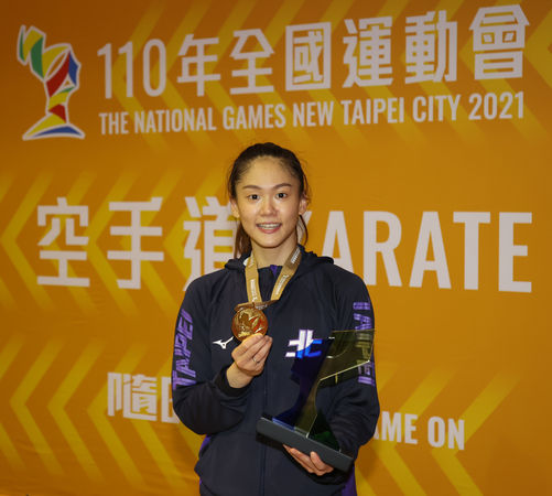 ▲▼文姿云全運會金牌。（圖／110全運會提供）