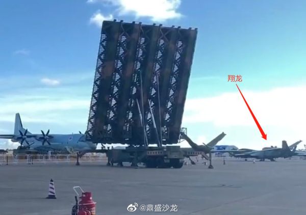 ▲▼「中國版全球鷹」無偵-9「翔龍」大型偵查無人機首次公開亮相。（圖／翻攝自微博「鼎盛沙龍」）