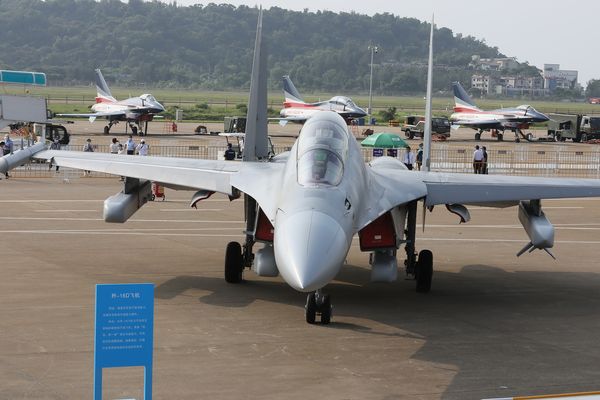 ▲解放軍空軍三代主力戰機殲-16D。（圖／CFP）