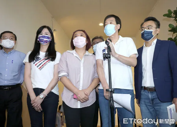 ▲▼立法院國民黨團拜會院長游錫堃 告狀蔡其昌議事處理不公。（圖／記者屠惠剛攝）