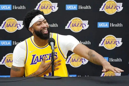 ▲▼湖人當家長人戴維斯。（圖／達志影像／美聯社）