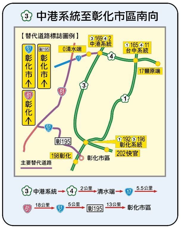 ▲國慶連假替代道路。（圖／高公局提供）