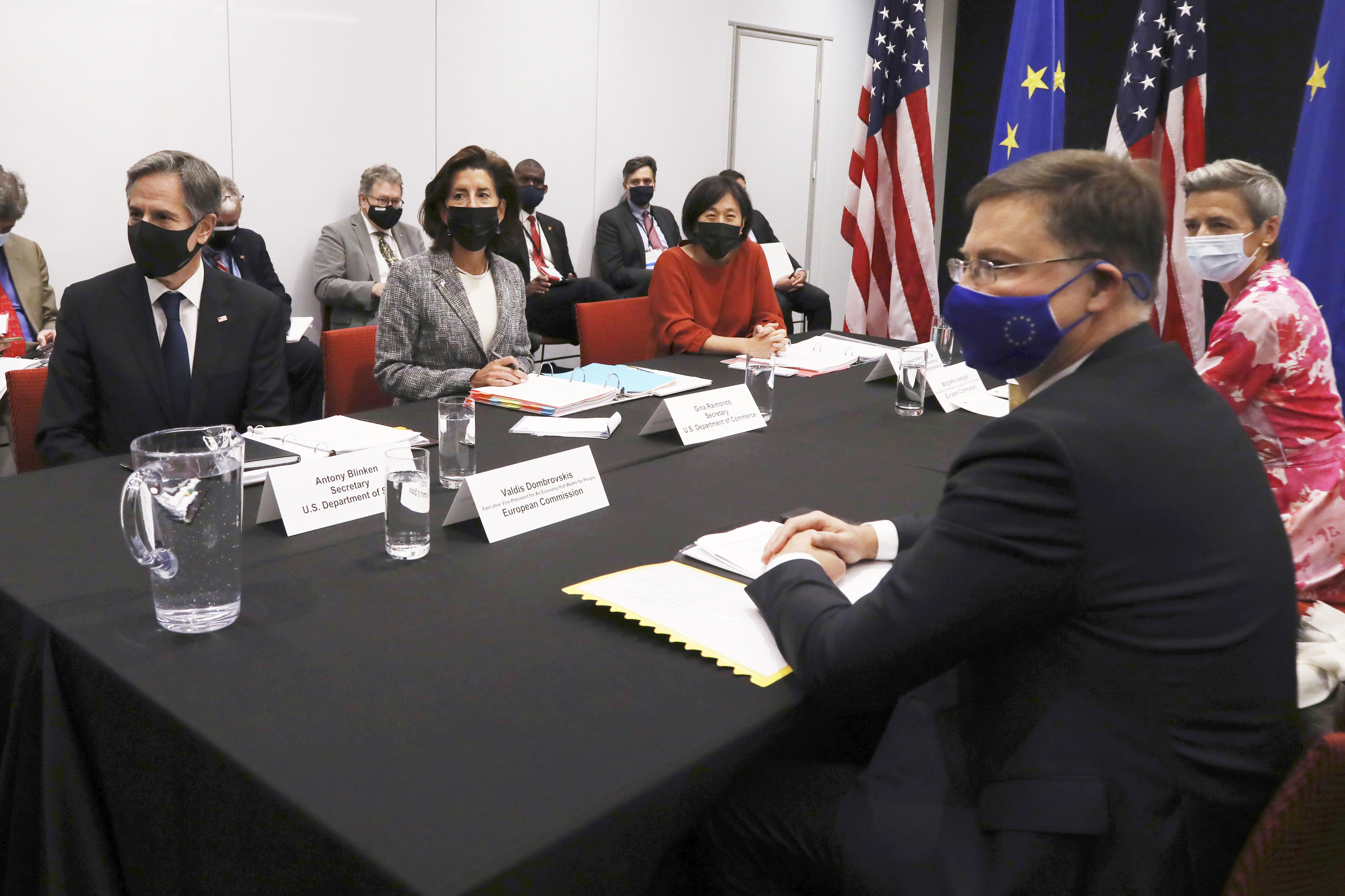 ▲▼ 美國-歐盟貿易和技術委員會（TTC）首次會議正在匹茲堡舉行。（圖／達志影像／美聯社）