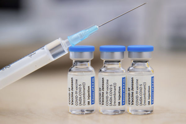 ▲▼嬌生集團（Johnson & Johnson）旗下楊森藥廠（Janssen）開發的單劑新冠疫苗。（圖／達志影像／美聯社）