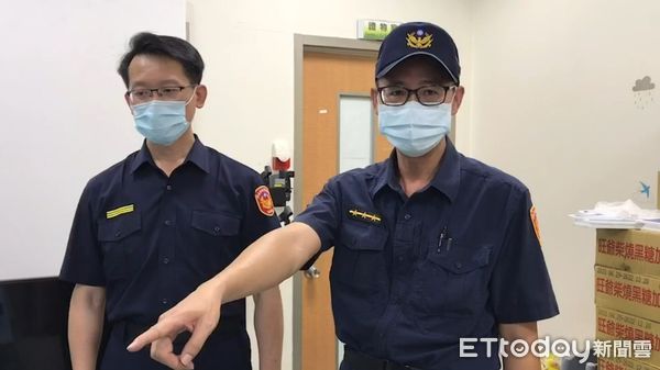 ▲▼交警口愛片瘋傳，台南警臂章遭冒用氣炸。（圖／記者林悅翻攝）