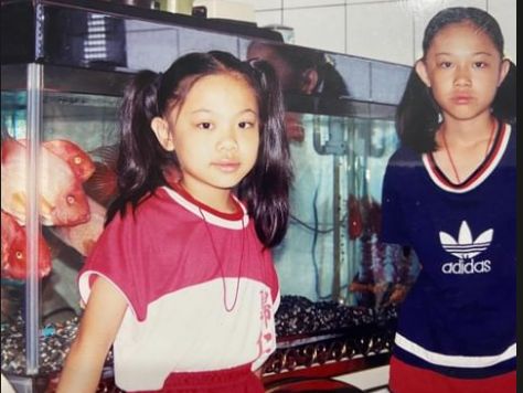 ▲▼台灣桌球一姐鄭怡靜曝光兒時雙馬尾萌照。（圖／翻攝自IG／chengiching.tt）