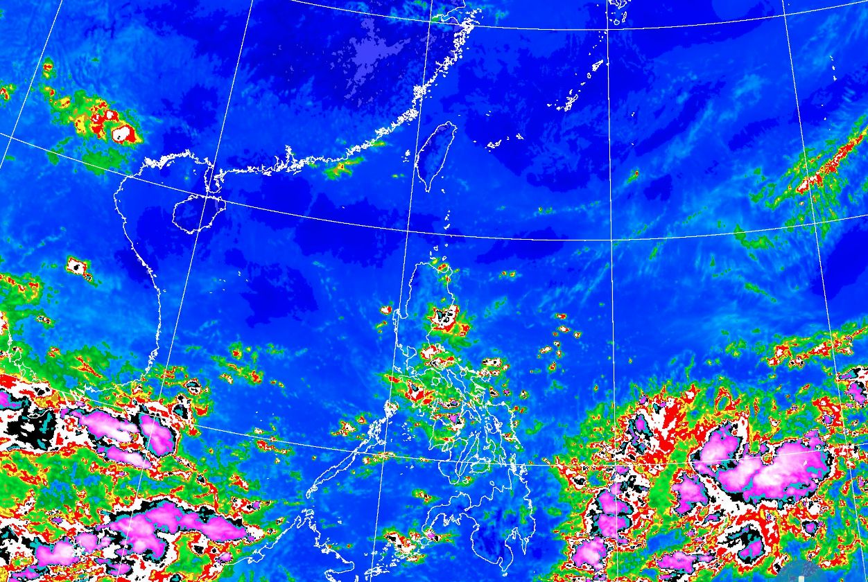 ▲今日午後各地山區、中南部防雷陣雨。（圖／氣象局）