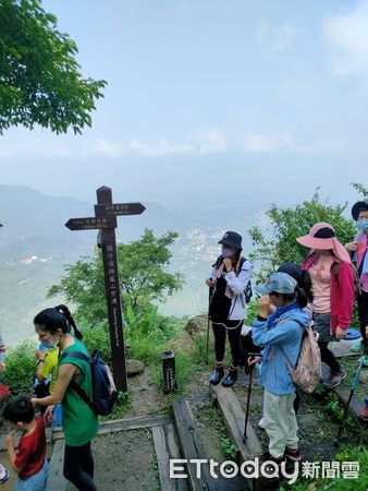 ▲台南市白河區體育會配合運動ｉ台灣計畫，舉辦「關子嶺雞籠山登山活動」。（圖／記者林悅翻攝，下同）