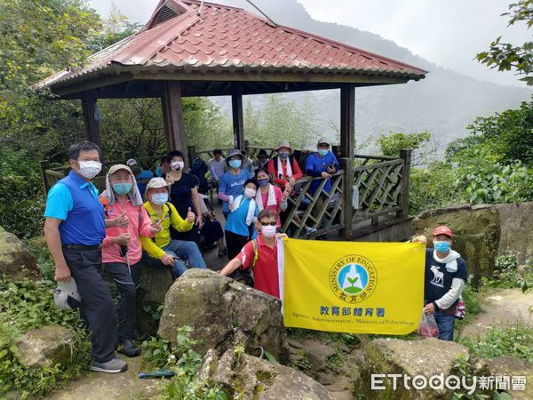 ▲台南市白河區體育會配合運動ｉ台灣計畫，舉辦「關子嶺雞籠山登山活動」。（圖／記者林悅翻攝，下同）