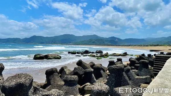 ▲金山水尾漁港海天美景百看不厭 接觸大自然緩解身心壓力。（圖／新北市漁業處提供）