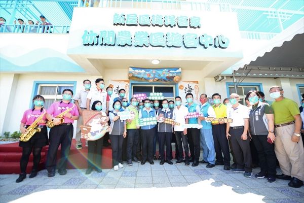 ▲桃園海洋客家牽罟文化館環教設施場所掛牌