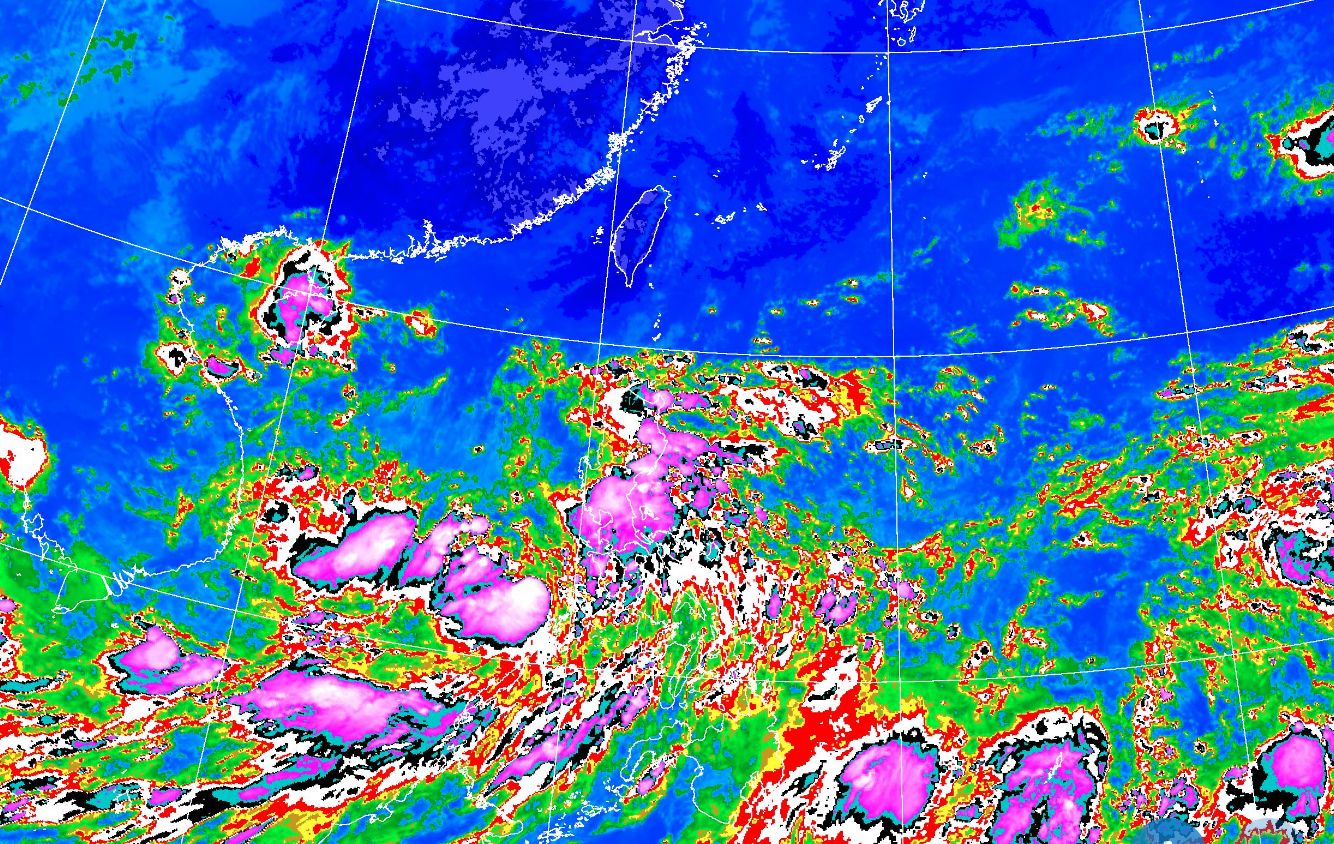 ▲▼台灣南方低壓帶逐漸有熱帶系統發展。（圖／氣象局、颱風論壇）