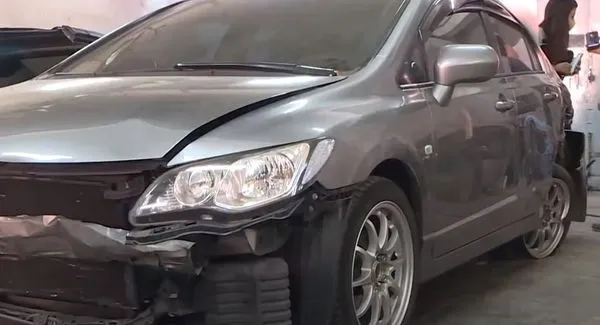 汐止男愛車遭撞得修22萬　肇事者保險公司只賠9萬原因曝。（圖／東森新聞）