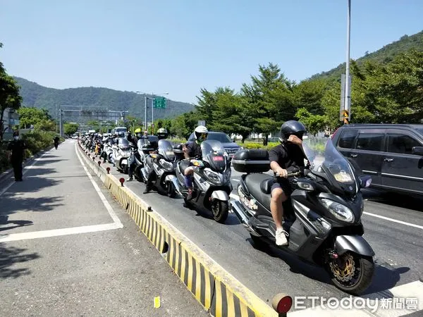 ▲▼國慶連假是大重機上蘇花改首次連假，單日重機將達1.5千輛。（圖／記者游芳男攝，下同）