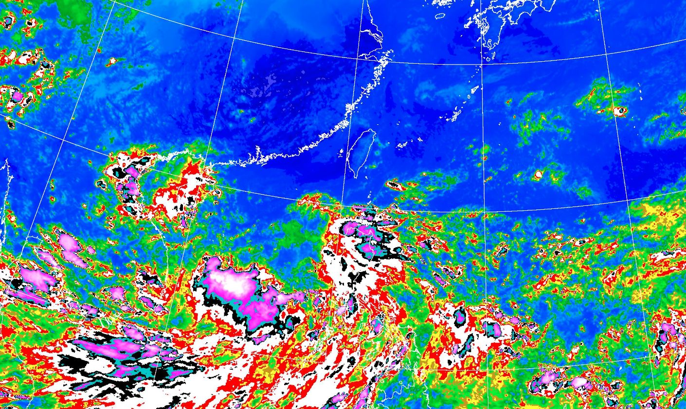 ▲▼雙十連假天氣出爐。（圖／氣象局）