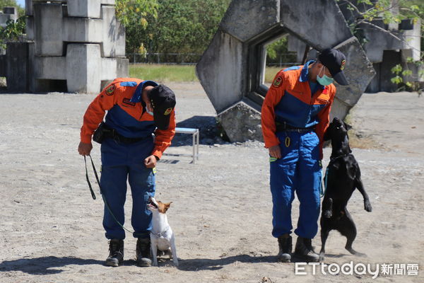 ▲台東特種搜救隊暨搜救犬訓練基地動土。（圖／記者楊漢聲翻攝）