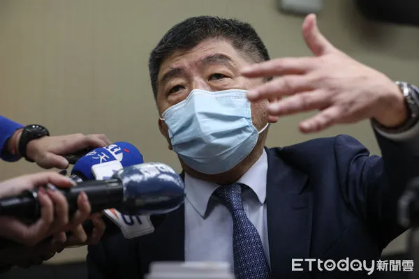 ▲衛福部長陳時中受訪。（圖／記者林敬旻攝）