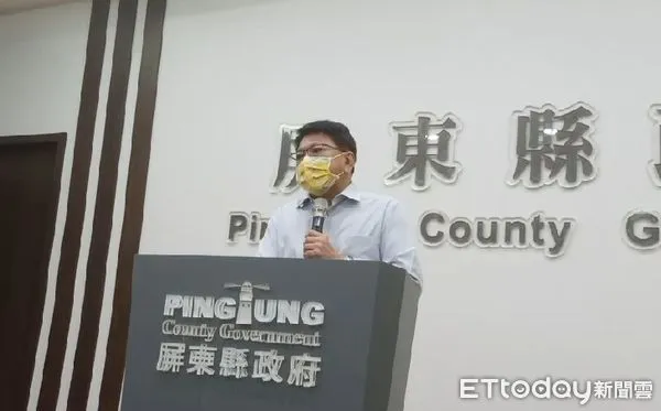 ▲▼屏東縣長潘孟安談挖眼案。（圖／記者陳崑福攝）