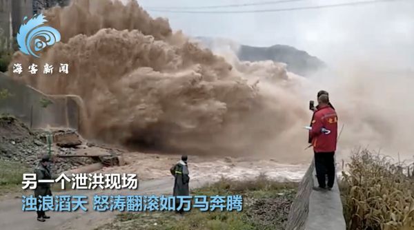 ▲山西晉中市暴雨造成災情。（圖／翻攝微博）