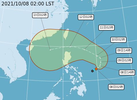 ▲▼衛星雲圖。（圖／翻攝中央氣象局）