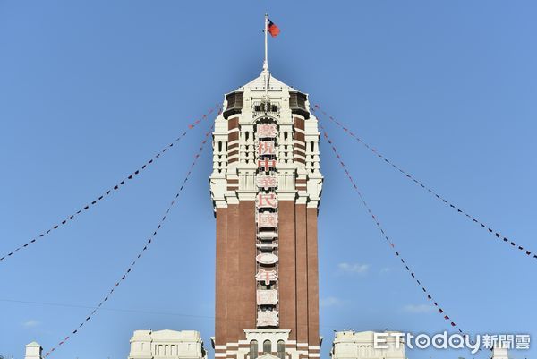 ▲▼110年國慶大會,總統府升旗典禮。（圖／記者李毓康攝）