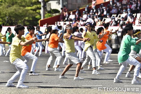 ▲▼ 110年國慶大會預演,TBC舞團 。（圖／記者李毓康攝）