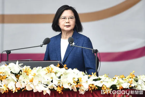 ▲▼110年國慶大會，總統蔡英文發表國慶講說。（圖／記者李毓康攝）