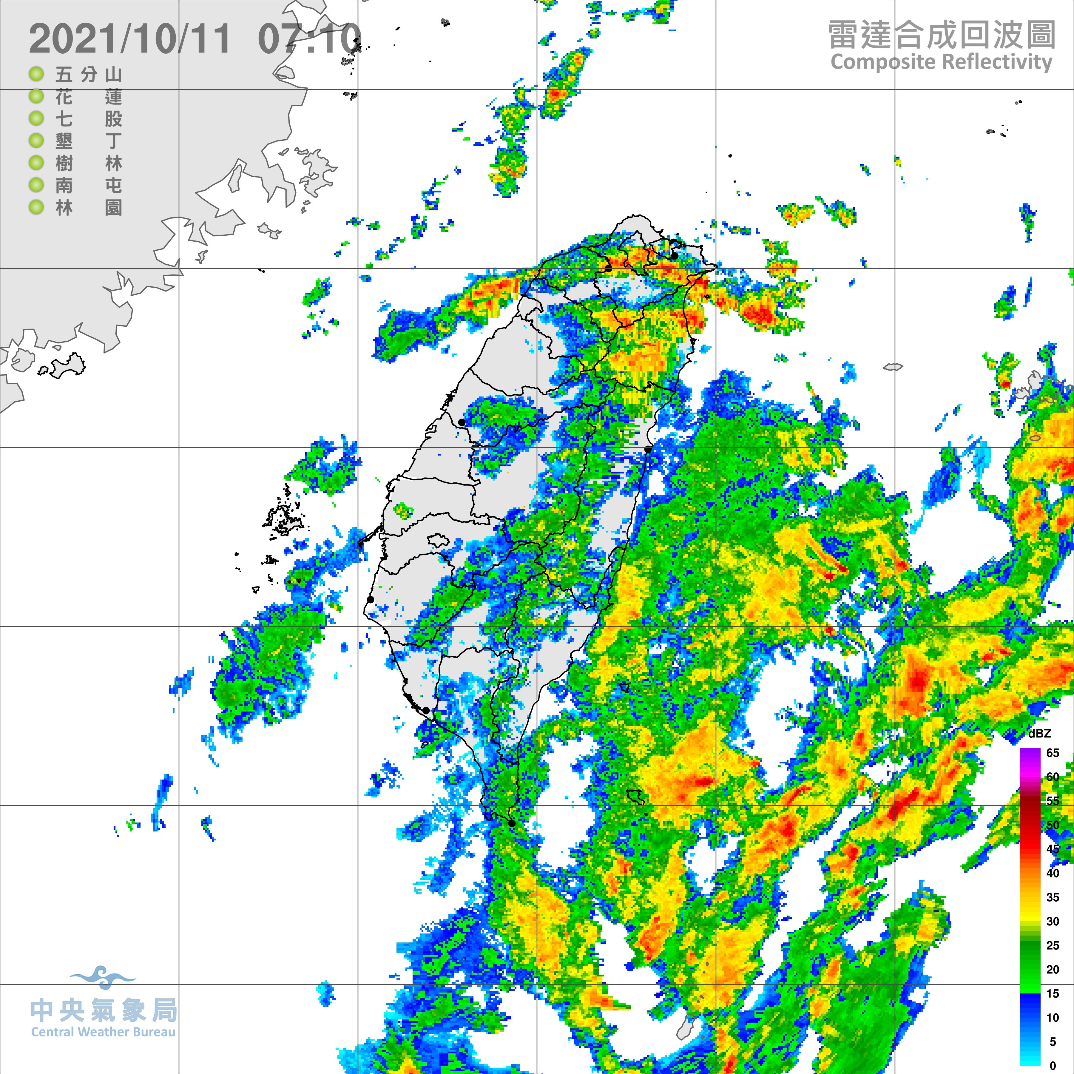 天氣圖。（圖／氣象局）