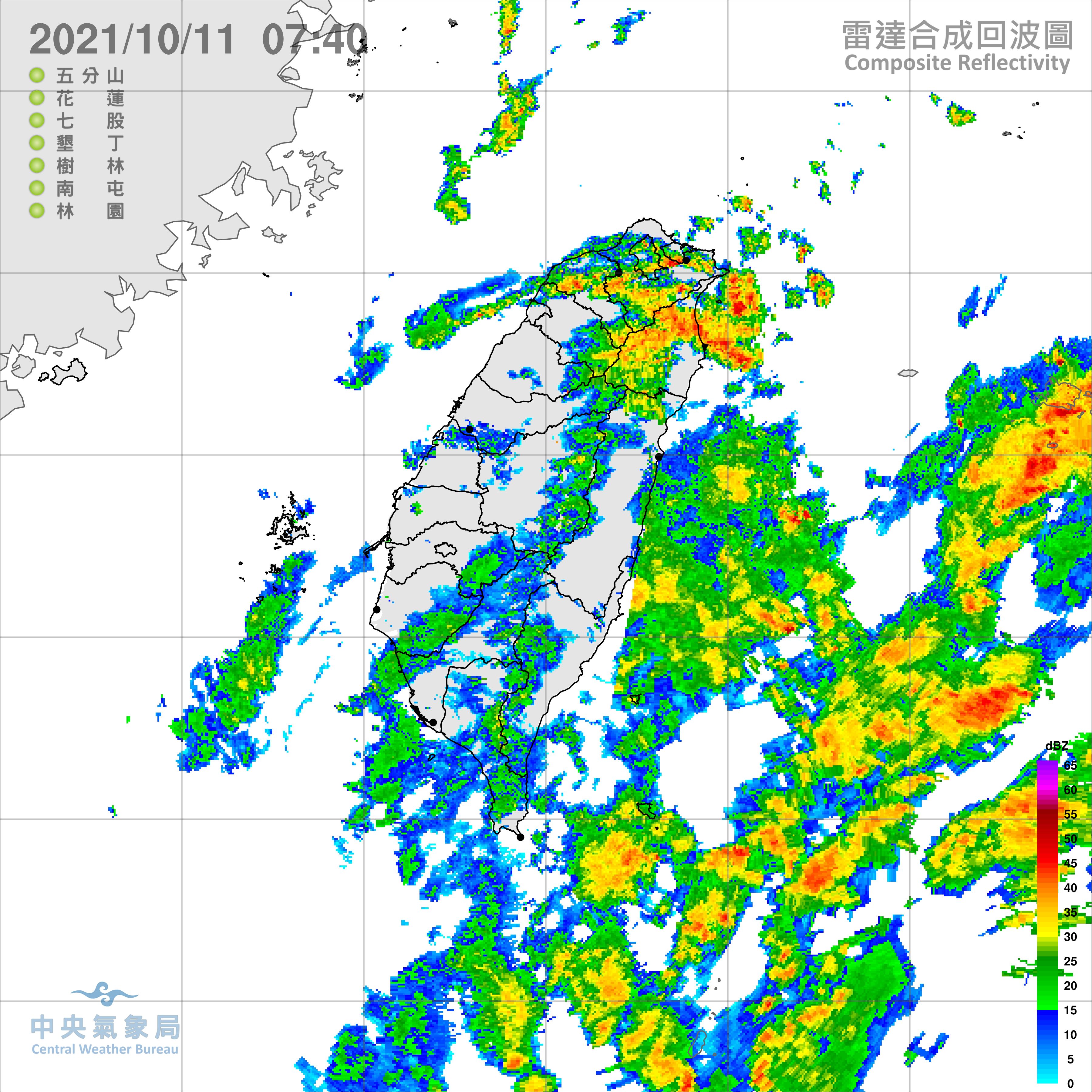 天氣圖。（圖／氣象局）