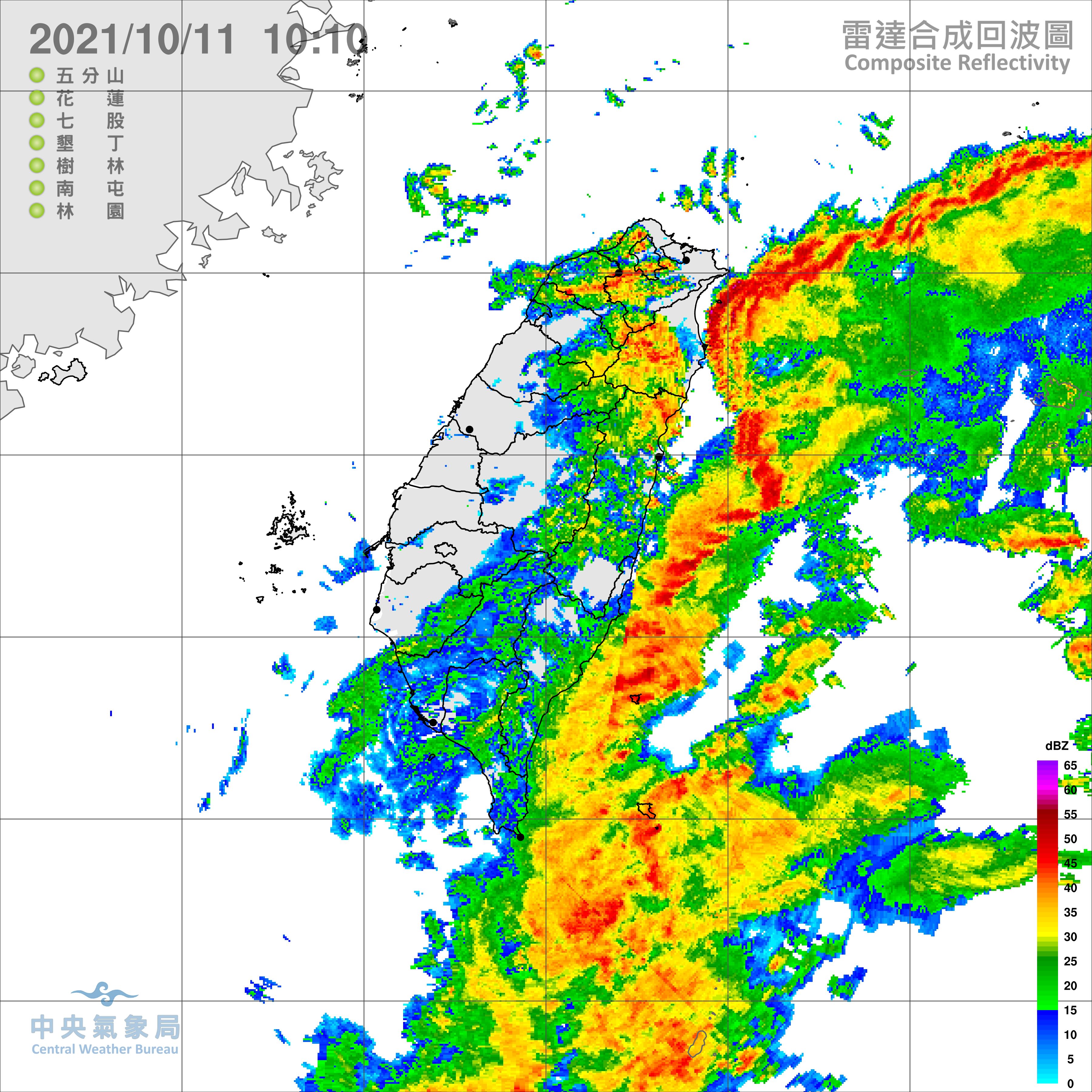 天氣圖。（圖／氣象局）