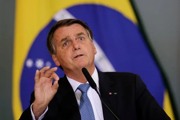 ▲▼巴西總統波索納洛（Jair Bolsonaro）。（圖／路透）