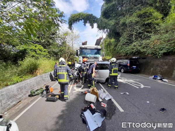 ▲▼台中車禍。（圖／民眾提供）