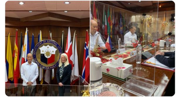 ▲▼英國外交部主管亞洲事務副部長米林（Amanda Milling）訪問菲律賓。（圖／翻攝自Amanda Milling twitter）